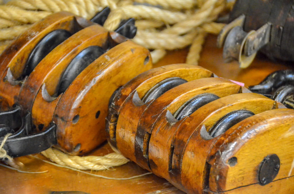 Wooden Pullies