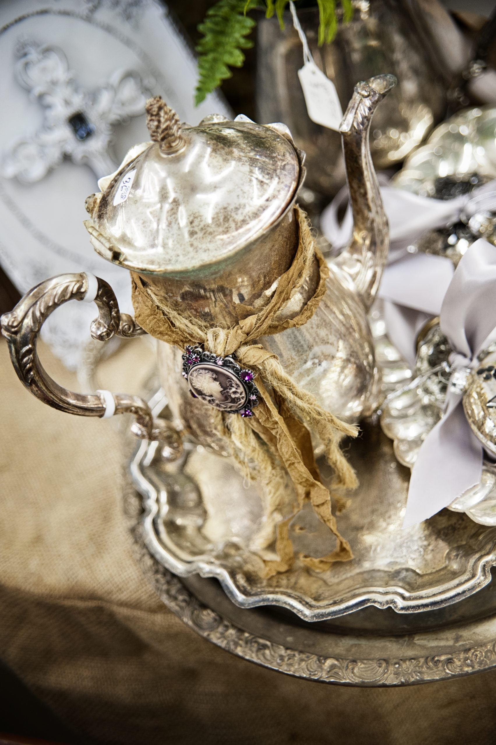 Silver wares at The Market
