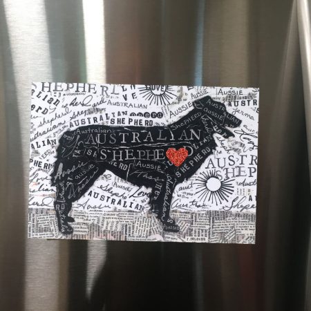 Australian Shepherd Magnet 5.5x4.25