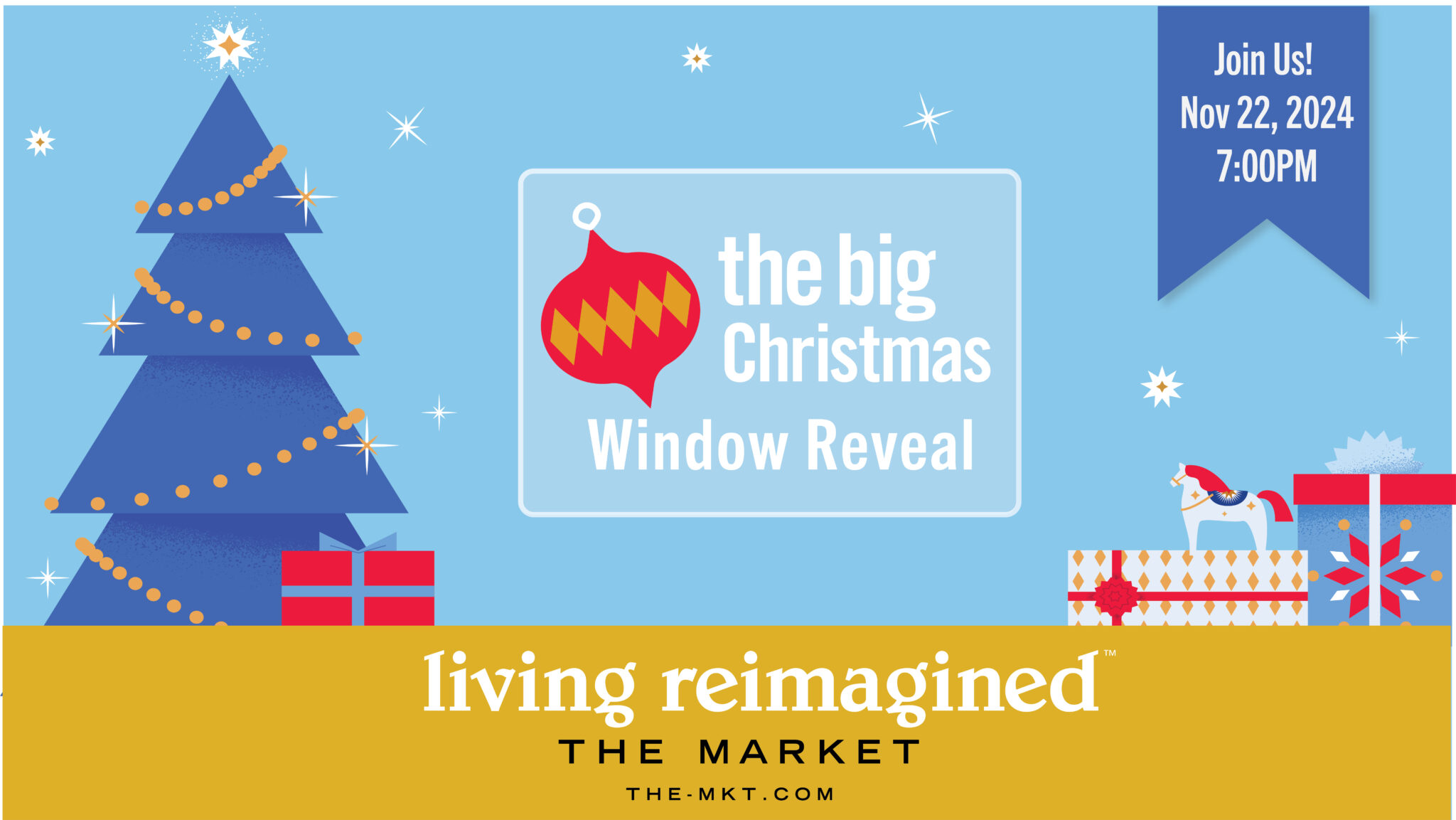 Xmas Window Reveal | The MKT